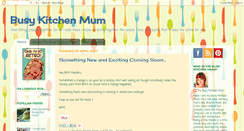 Desktop Screenshot of busykitchenmum.com