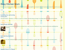 Tablet Screenshot of busykitchenmum.com